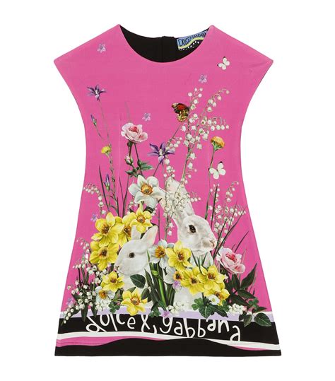 dolce gabbana rabbit dress|dolce gabbana dress on sale.